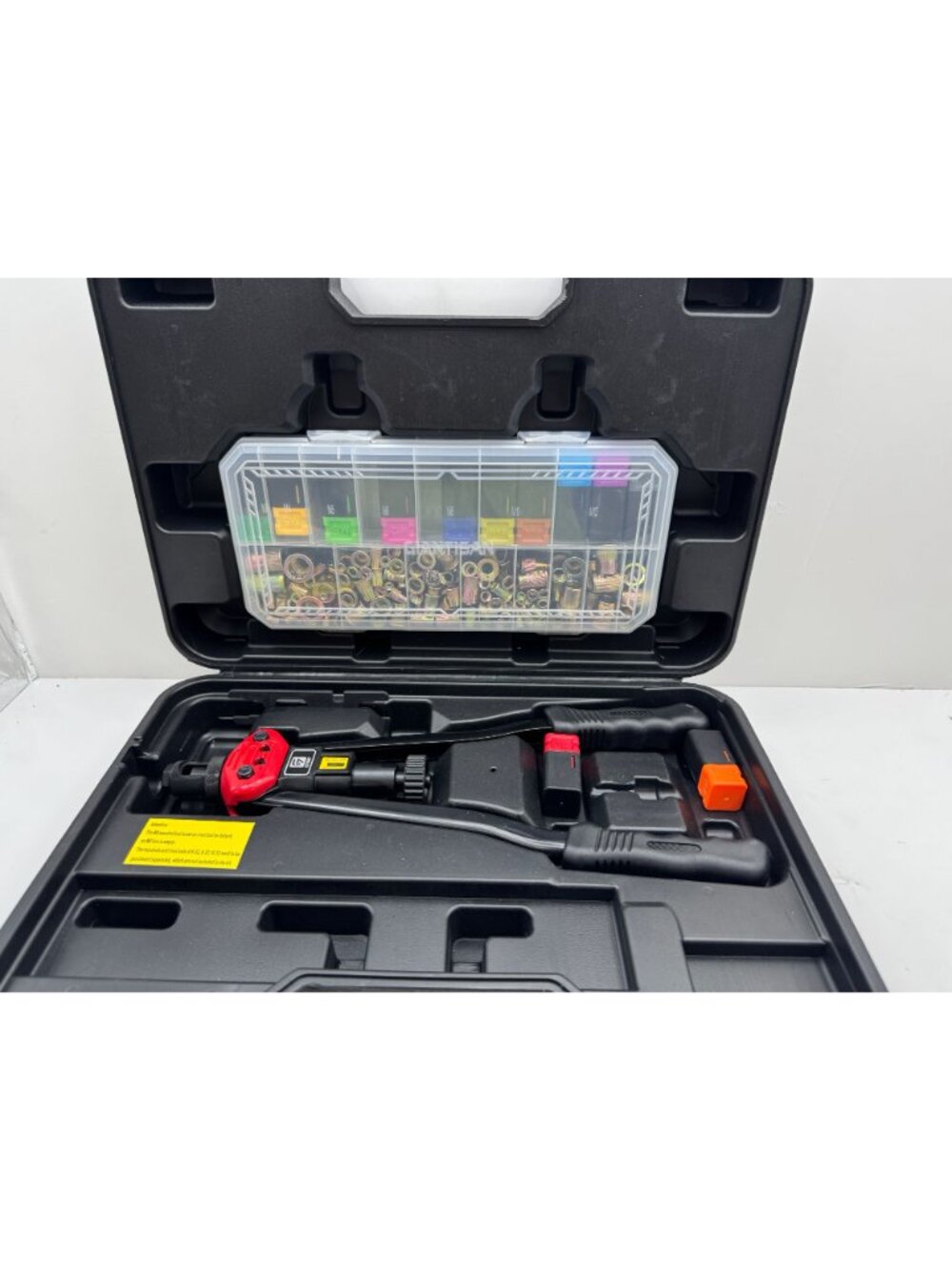 Professional Rivet Nut Tool Kit With Assorted Rivet Nuts Set And Carrying Case - Picture 4 of 9